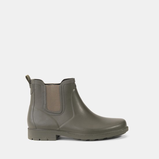 Aigle The Equestrian-inspired Ankle Rain Boots Women Grey ZA-96087